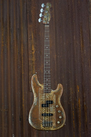17065 Rusty Snakeskin SteelCaster Bass