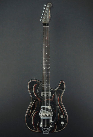 14043 Rust O Matic Deluxe SteelCaster with B16 Bigsby