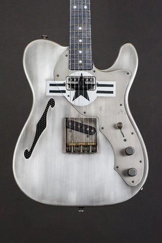 15006 Antique Silver USAF Star Deluxe Steelcaster