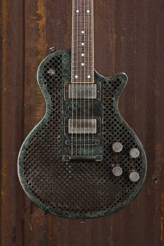 18052 Green Rust Snakeskin SteelDeville