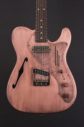 16016 Antique Copper Paisley Deluxe SteelCaster