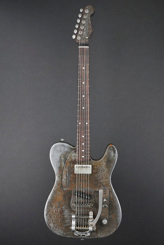 13047 Rust O Matic SteelCaster with B5 Bigsby
