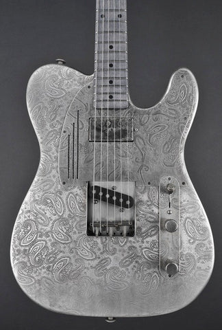 12100 Antique Silver Paisley SteelCaster