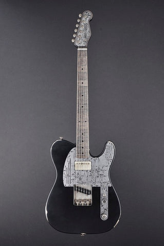 12208 Black on Steel Barbed Wire SteelCaster