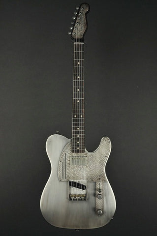15008 Antique Silver Snakeskin SteelCaster