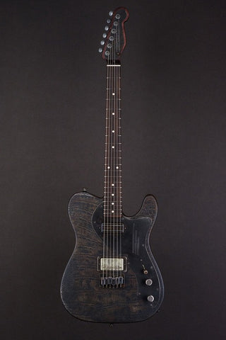 16036 Rust On Black Gator Deluxe SteelCaster