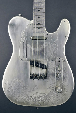 13087 Antique Silver Dragon SteelCaster