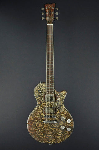 13134 Rust on Cream Roses SteelDeville