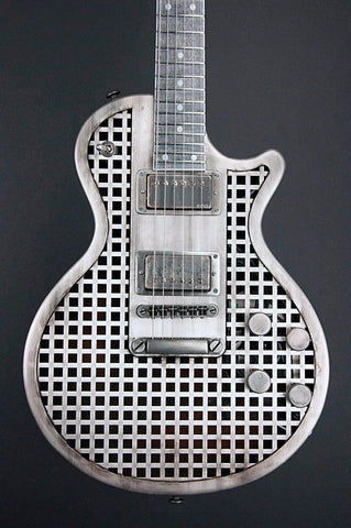 11094 Antique Silver Cage Front SteelDeville