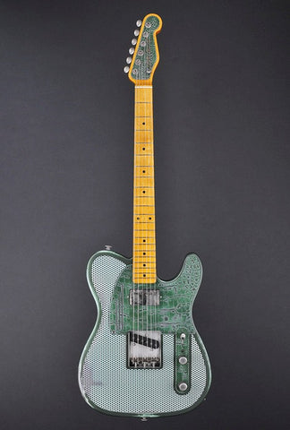 12005 Two Tone Green Holey Gator SteelCaster