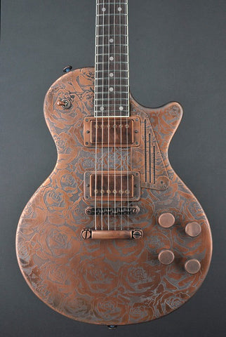 13061 Antique Copper Roses SteelDeville