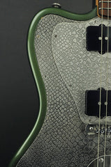 13219 Reverse Antique Silver Snakeskin Cadillac Green SteelMaster