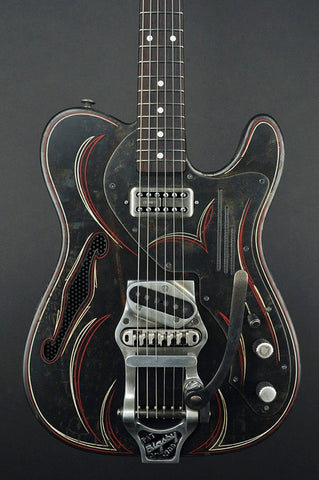 14043 Rust O Matic Deluxe SteelCaster with B16 Bigsby