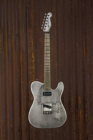 18032 Antique Silver Paisley Engraved SteelCaster
