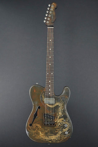 13073 Rust on Cream Dragon Deluxe SteelCaster