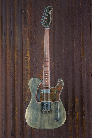 17128 Rust O Matic Pinstriped SteelGuardCaster