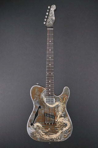 13043 Rust on Cream Dragon Deluxe SteelCaster