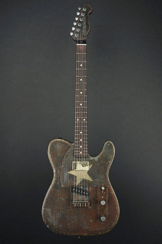 14083 Rust O Matic Cream Star Holey Front SteelCaster