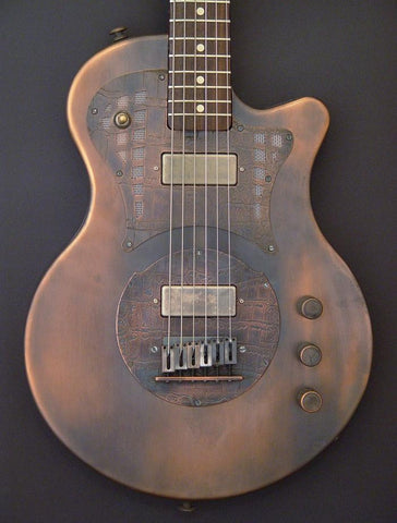 06149 Antique Copper Gator SteelPhonic
