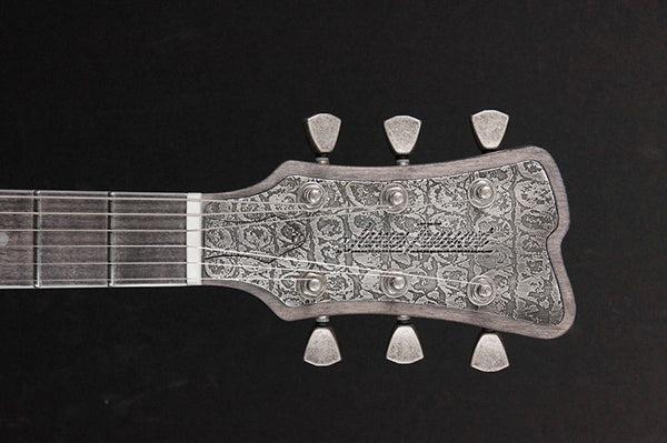 11084 Antique Silver Gator Holey SteelDeville – James Trussart