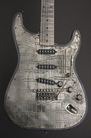 11081 Antique Silver Gator Steel O Matic