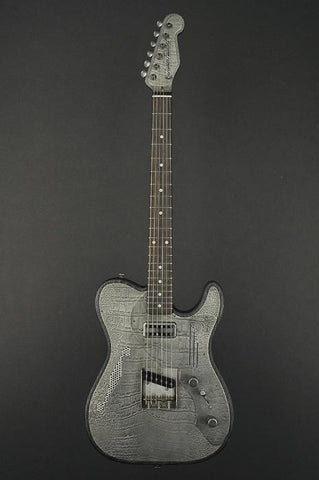 15051 Antique Silver Gator Deluxe SteelTopCaster