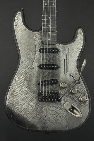 15019 Richard Fortus Antique Silver Snakeskin Steel O Matic