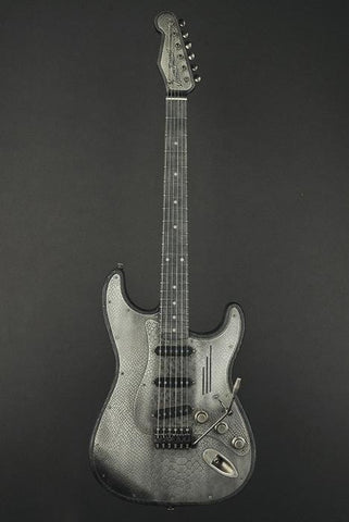 15019 Richard Fortus Antique Silver Snakeskin Steel O Matic