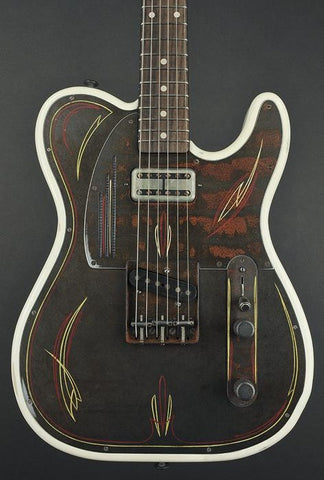 15039 Rust O Matic Pinstriped SteelTopCaster