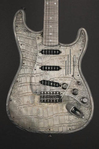 11115 Antique Silver Gator Steel O Matic