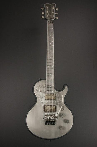 11163 Antique Silver Gator Pickguard SteelTop