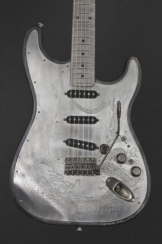 11181 Antique Silver Dragon Steel O Matic