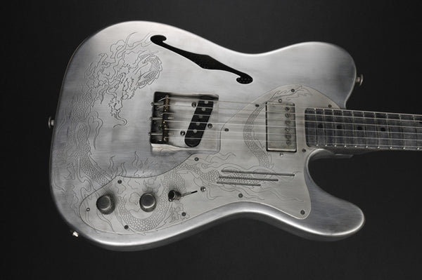 その他 HAKU TITA SILVER 11185 Antique Silver Dragon Deluxe SteelCaster – James Trussart