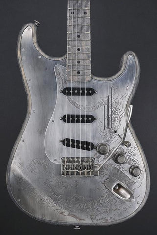 11222 Antique Silver Dragon Steel O Matic