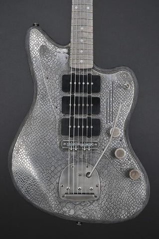 10228 Antique Silver Snakeskin SteelMaster