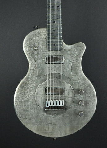 10152 Antique Silver Gator SteelPhonic