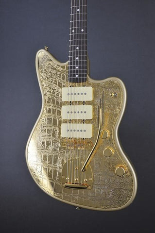 12054 Shiny Gold Gator SteelMaster