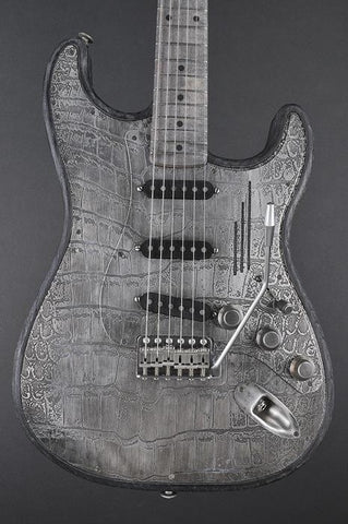 12048 Antique Silver Gator Steel O Matic