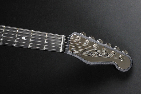 12064 Shiny Nickel Deluxe SteelCaster with B16 Bigsby – James