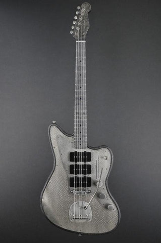 12108 Antique Silver Snakeskin SteelMaster