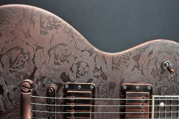 12049 Antique Copper Roses SteelDeville – James Trussart Custom