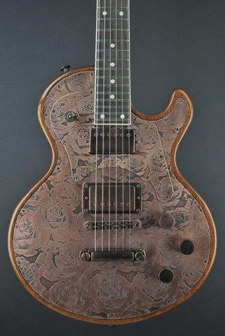12134 Antique Copper Roses SteelTop Set Neck