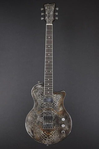 12156 Rust on Cream Snakeskin SteelPhonic