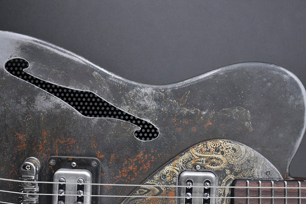 13054 Rust O Matic Paisley Pickguard Deluxe SteelCaster with B5