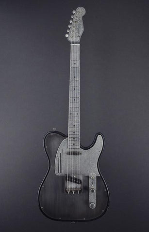 13020 Antique Silver Paisley Pickguard SteelTopCaster