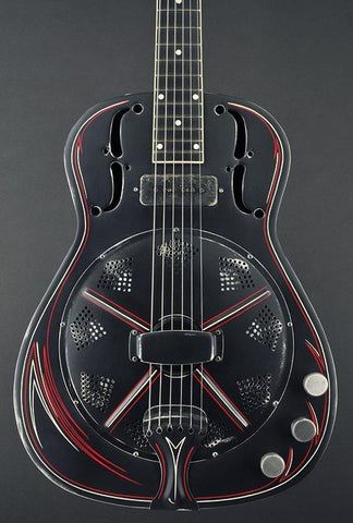 13090 Satin Black Pinstripe SteelReso