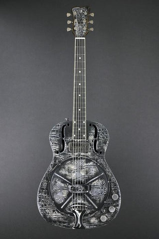13091 Black on Steel SteelResoGator