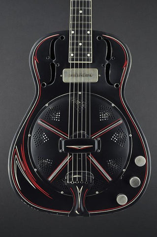 13081 Satin Black Pinstriped SteelReso