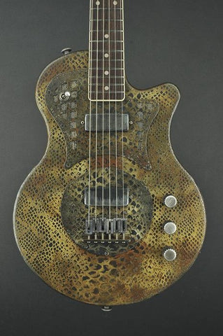 13123 Rust on Cream Snakeskin SteelPhonic