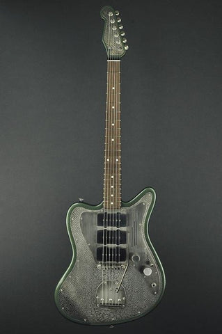 13172 Antique Silver Snakeskin Reverse SteelMaster